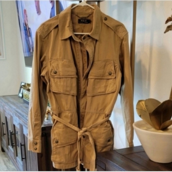 Polo Ralph Lauren multi-pocket belted paratrooper jacket UNISEX - Picture 2 of 8